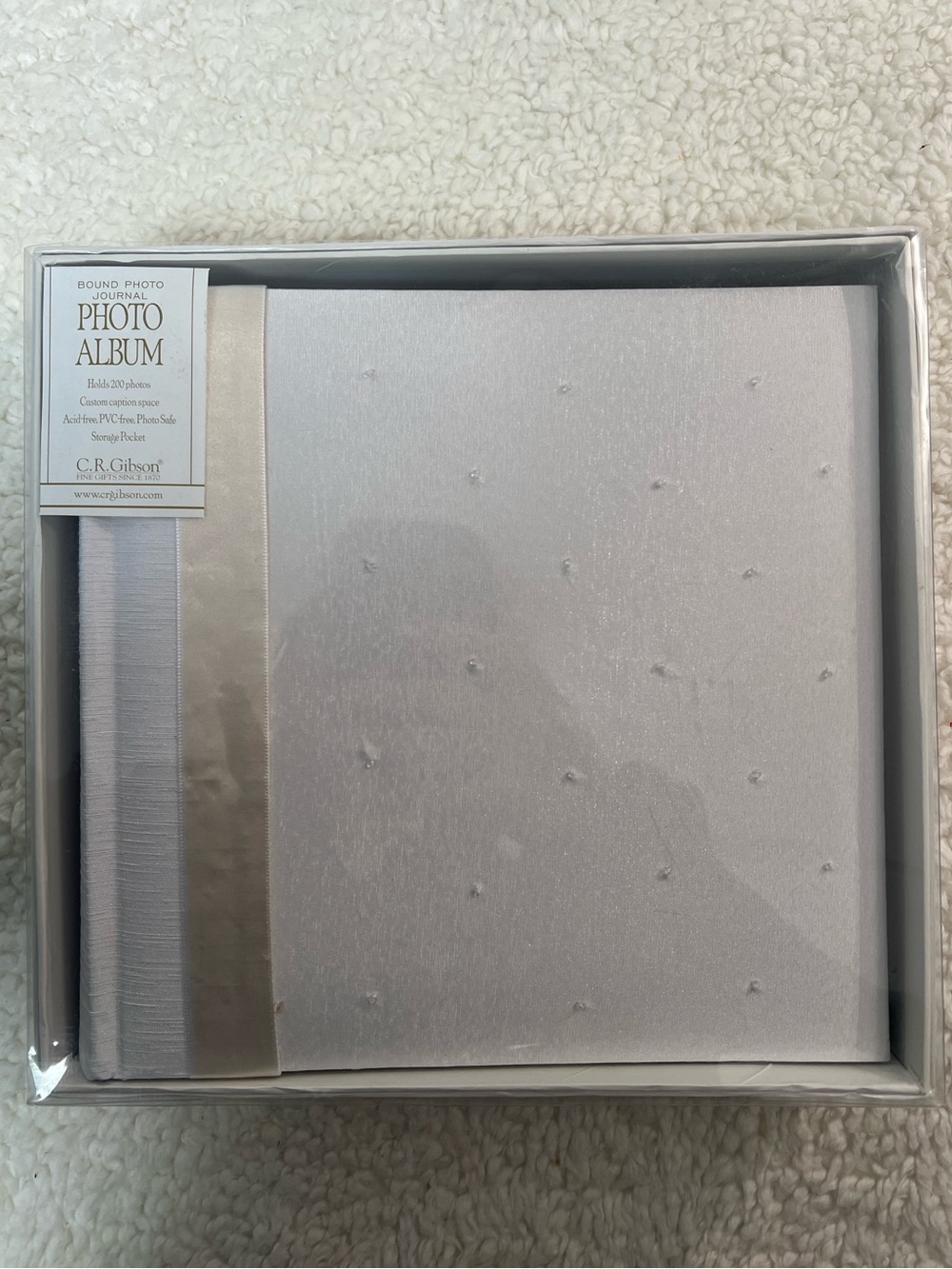 C.R. Gibson "Always & Forever" Ivory Journal Photo Album & Wedding Keepsakes - Picture 1 of 11